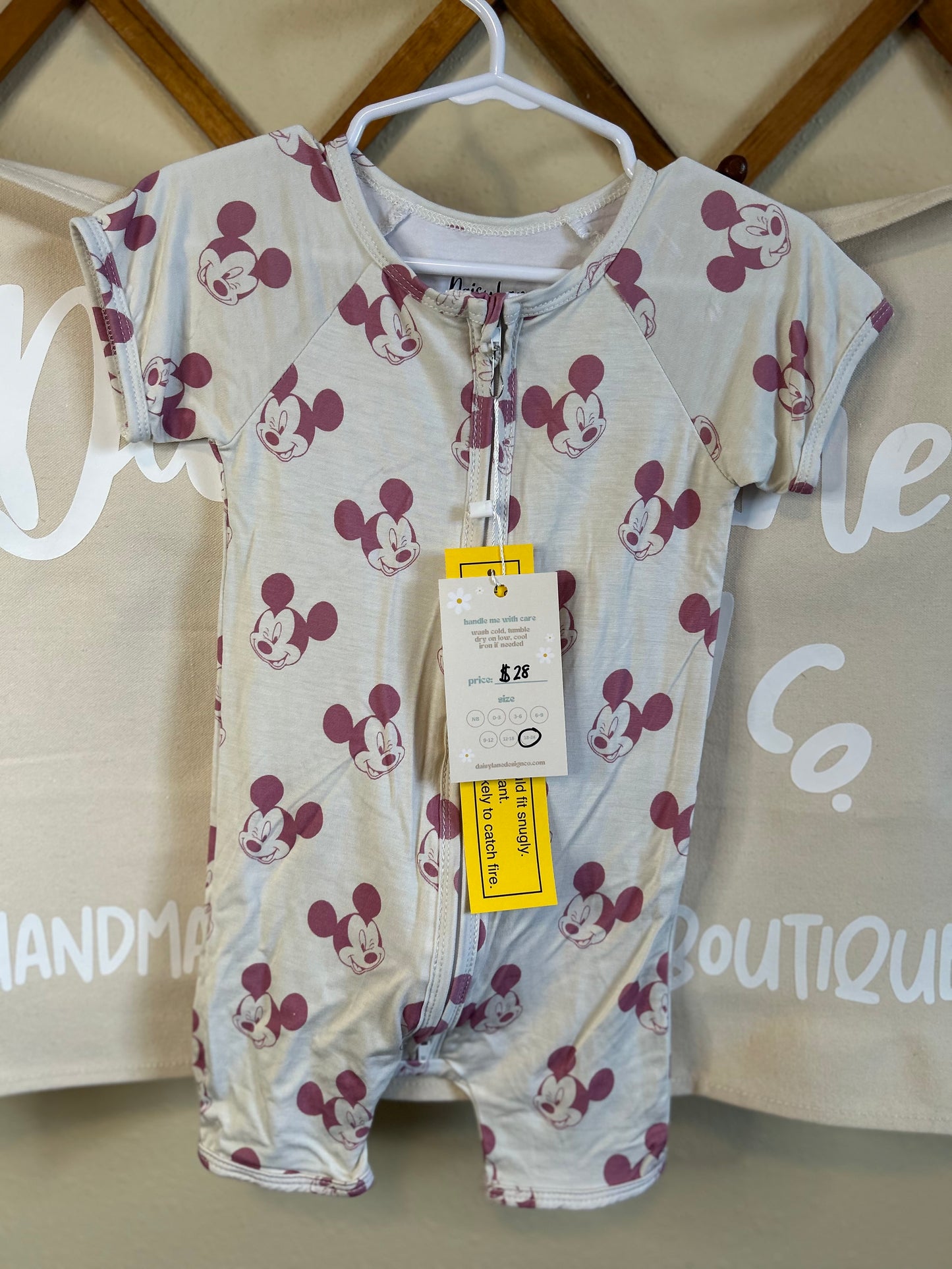 18-24m Bamboo Shortie