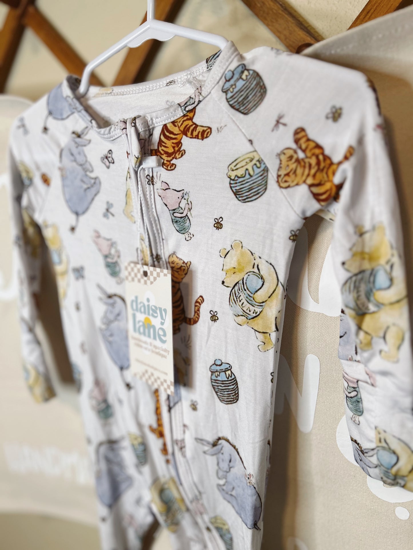 Hundred Acre Woods Bamboo Zippie
