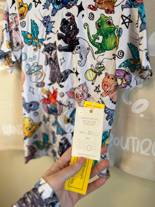 7/8 Bamboo Short Sleeve & Pants