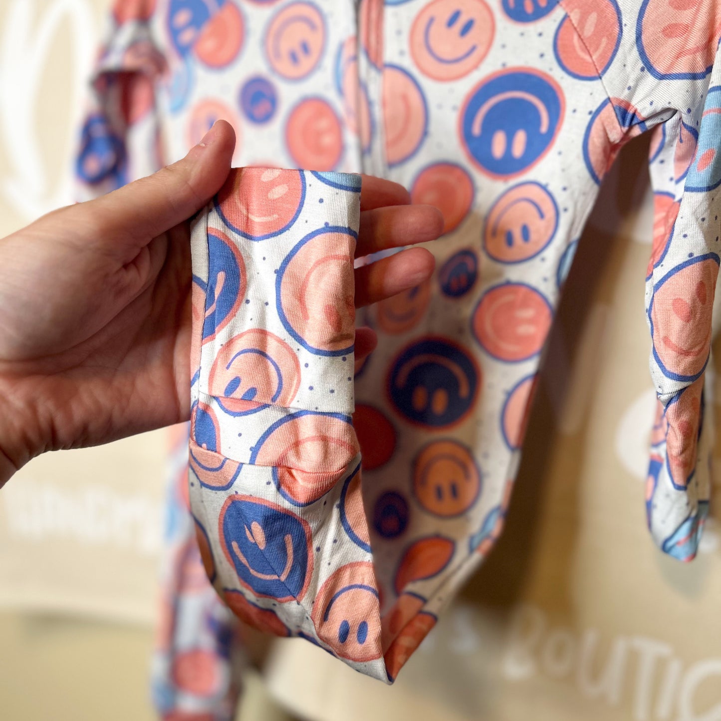 Smiley Stickers Bamboo Zippie