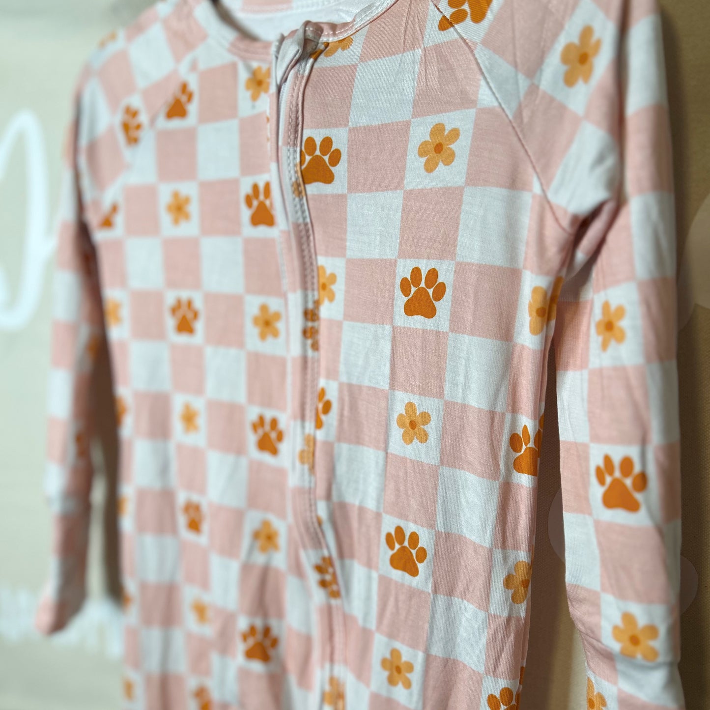 Paws & Daisies Bamboo Zippie