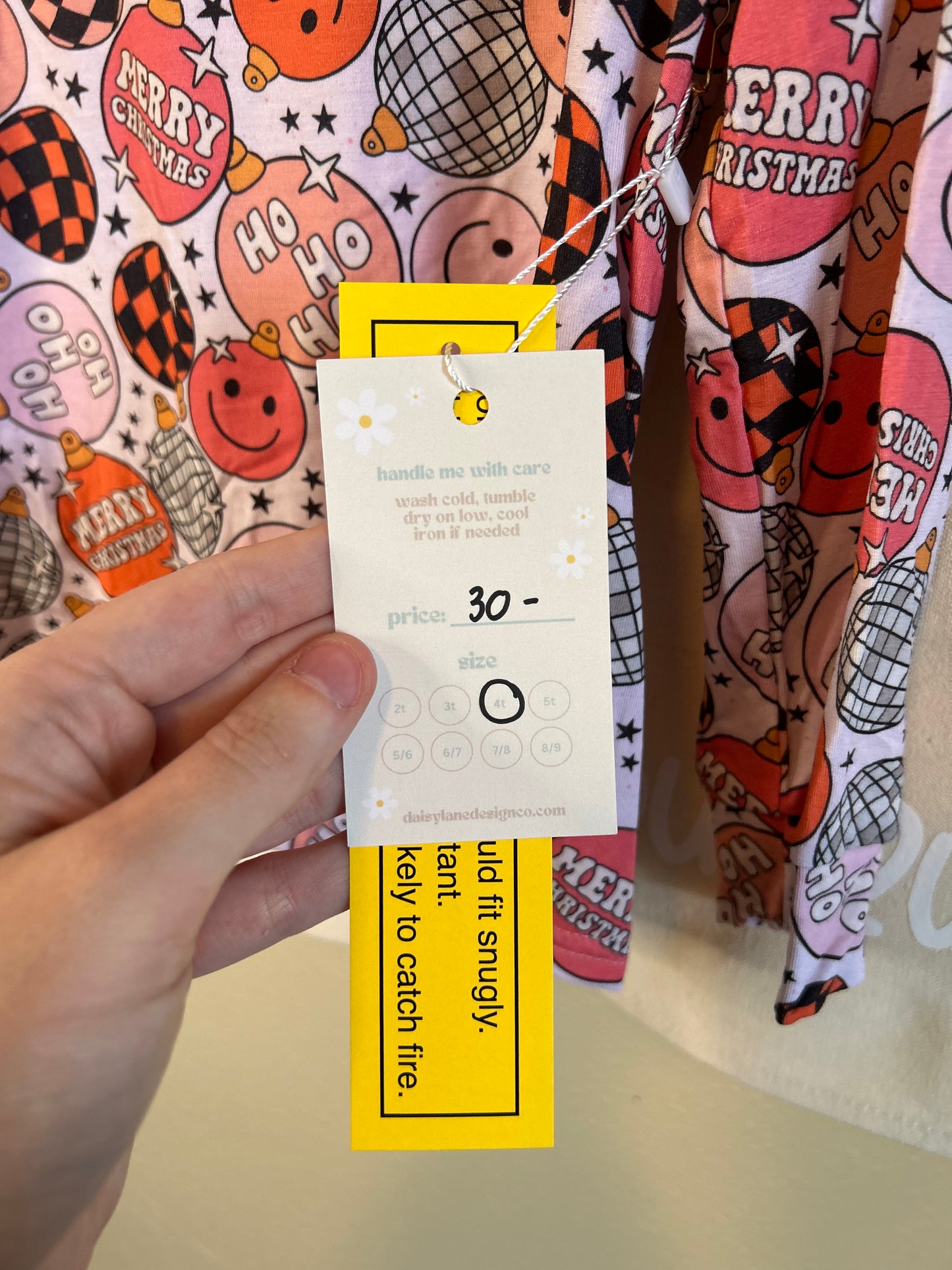 4T Bamboo Long Sleeve & Pants