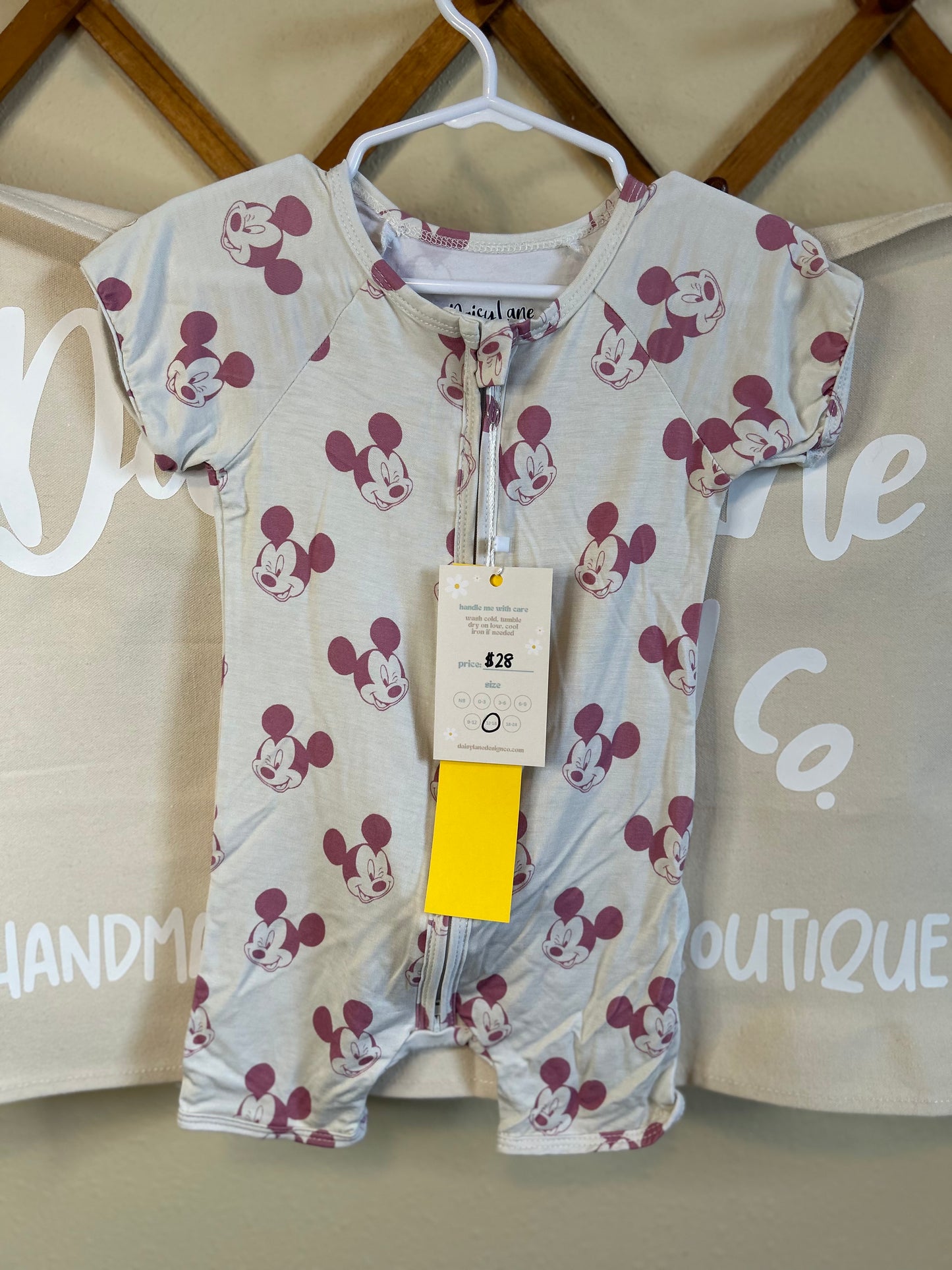 12-18m Bamboo Shortie