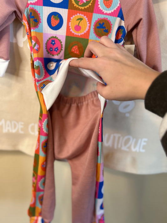 9-12m Open Sesame Romper