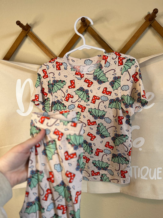 4T Bamboo Short Sleeve & Pants