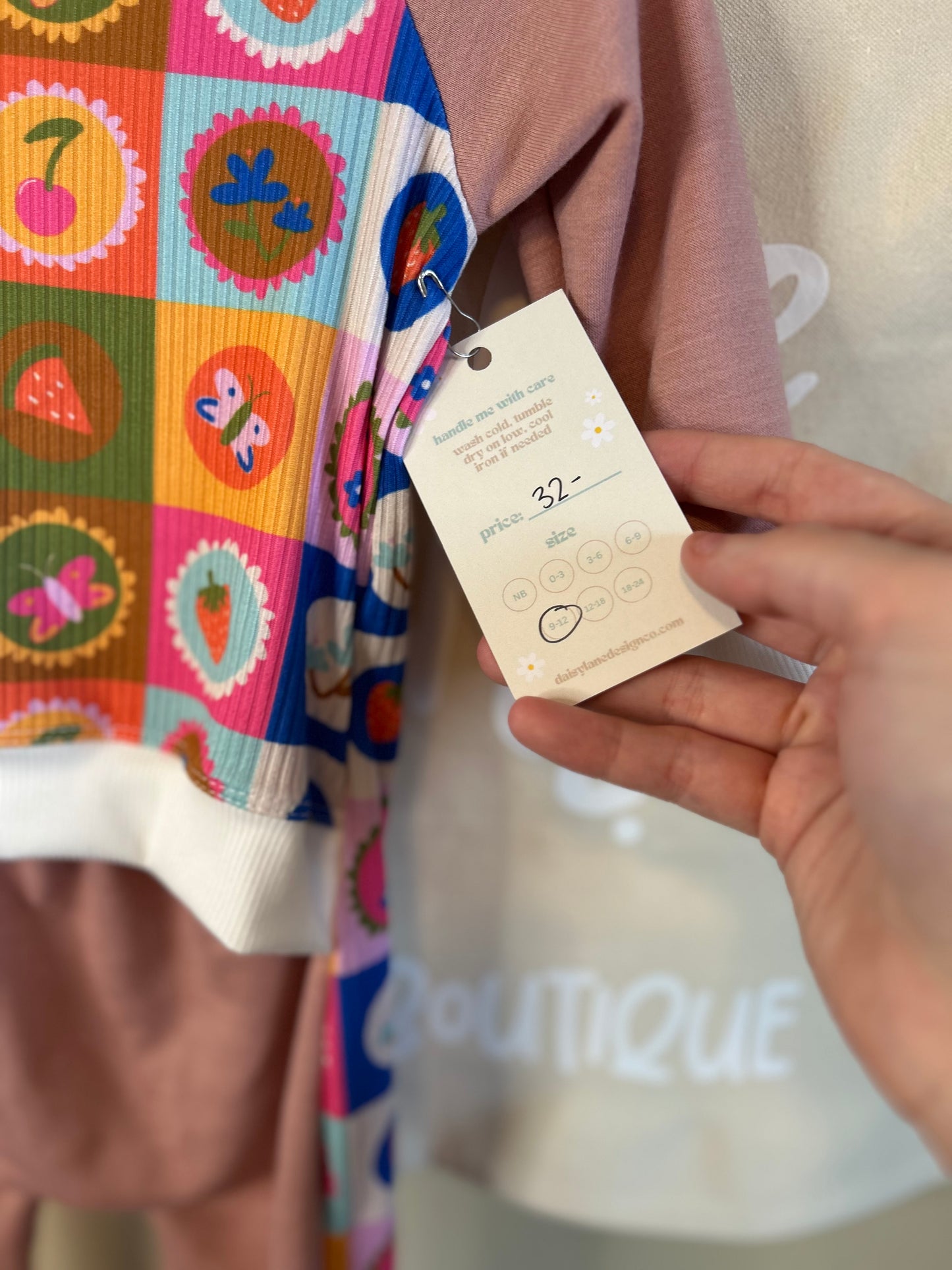 9-12m Open Sesame Romper