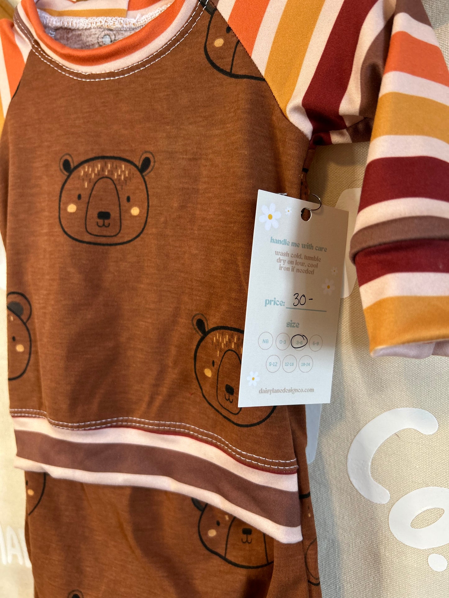 3-6m Open Sesame Romper