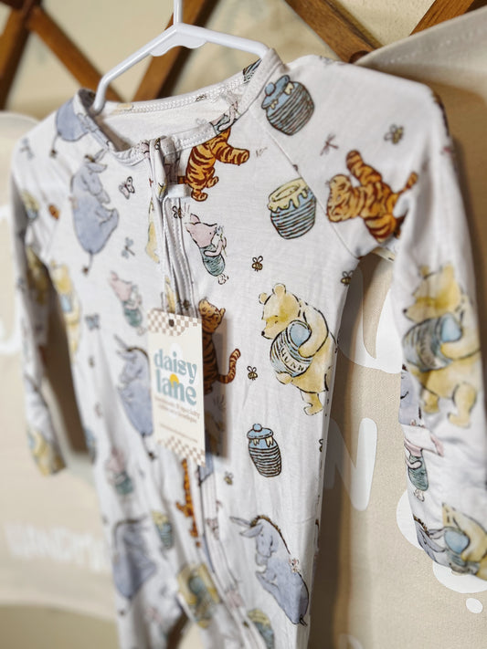 Hundred Acre Woods Bamboo Zippie