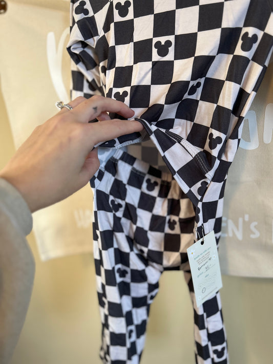 9-12m Open Sesame Romper - Bamboo