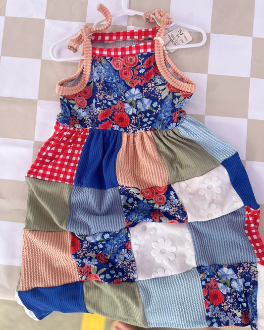 5T Patchwork Margo Dress