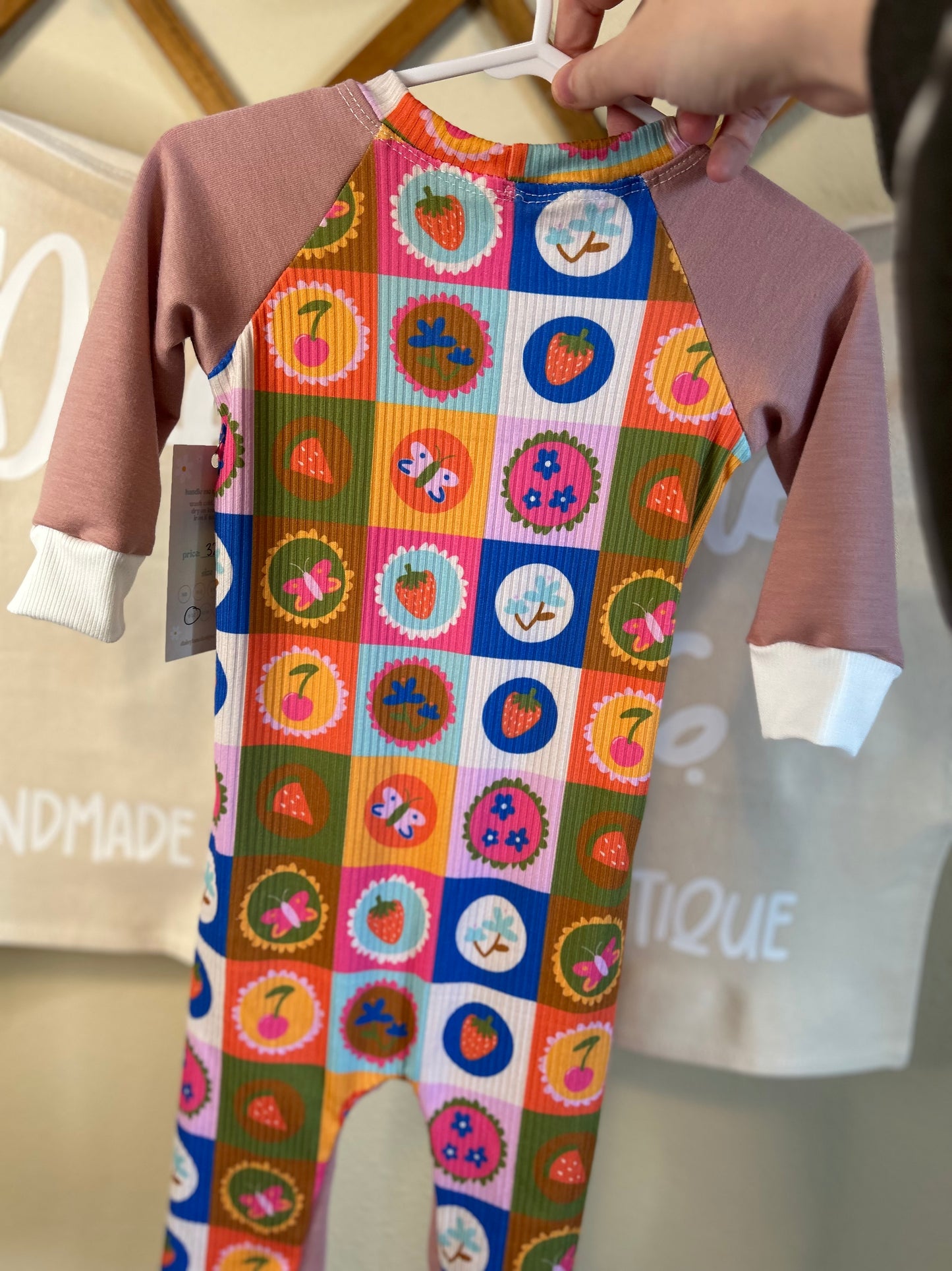 9-12m Open Sesame Romper