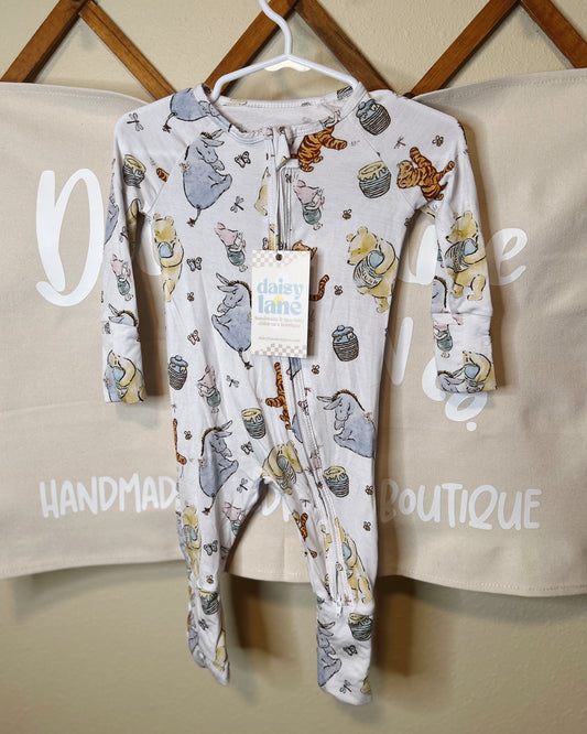 Hundred Acre Woods Bamboo Zippie