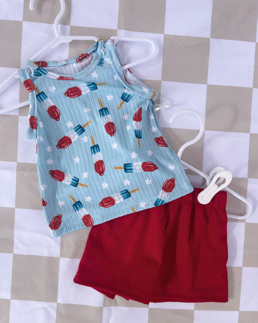 9-12m Tank & Shorts
