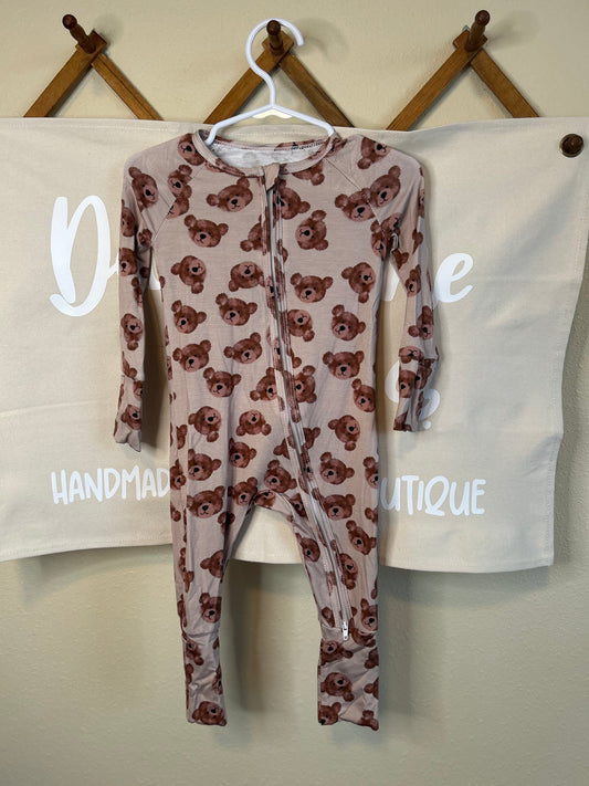 Teddy Bears Bamboo Zippie
